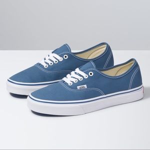 Blue Authentic Vans Size 11 Good condition